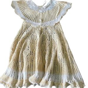 Beautiful vintage crochet dress